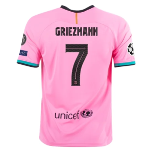 FC Barcelona Antoine Griezmann 7 3rd trikot 2020 21 - Kurzarm